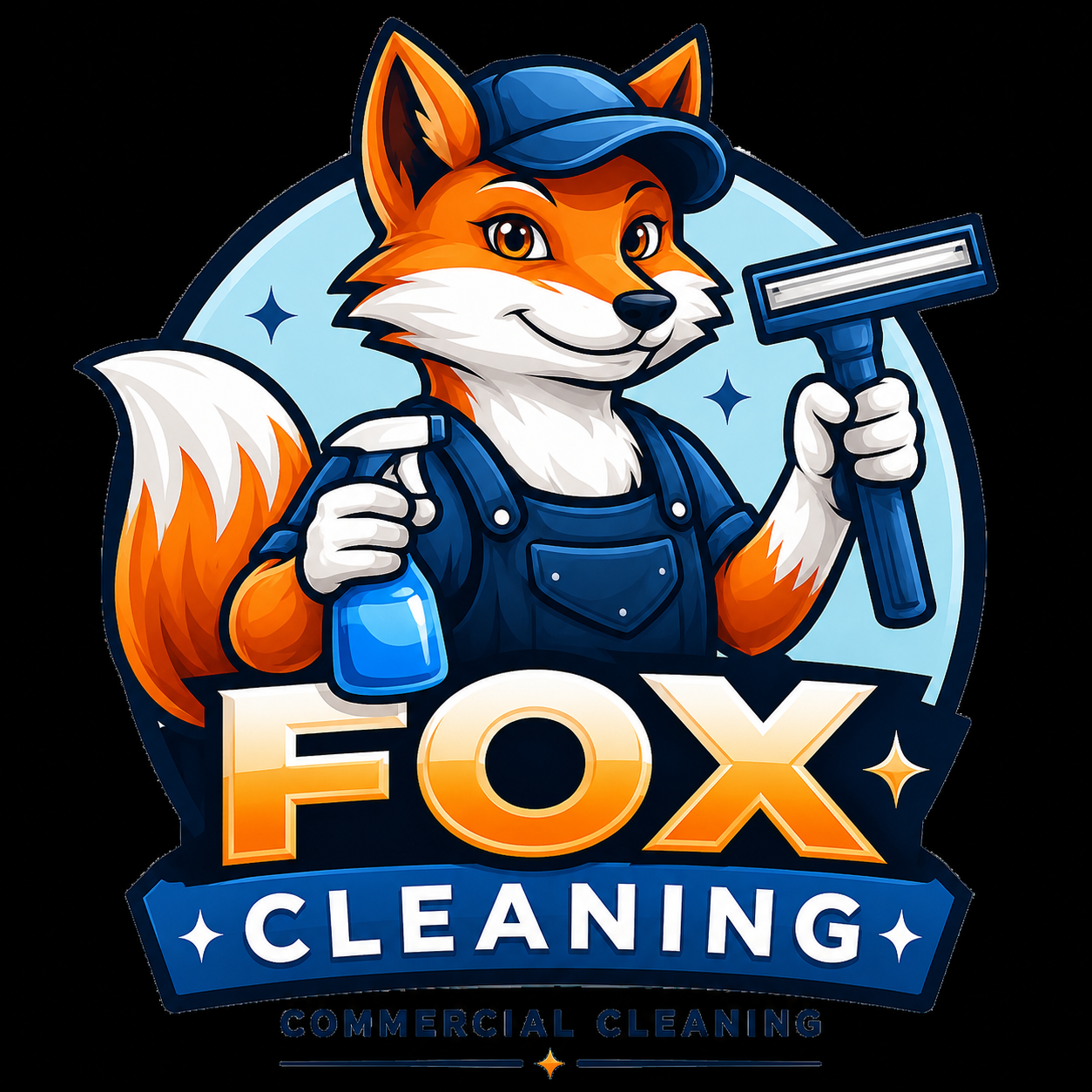 Fox Cleaning logo